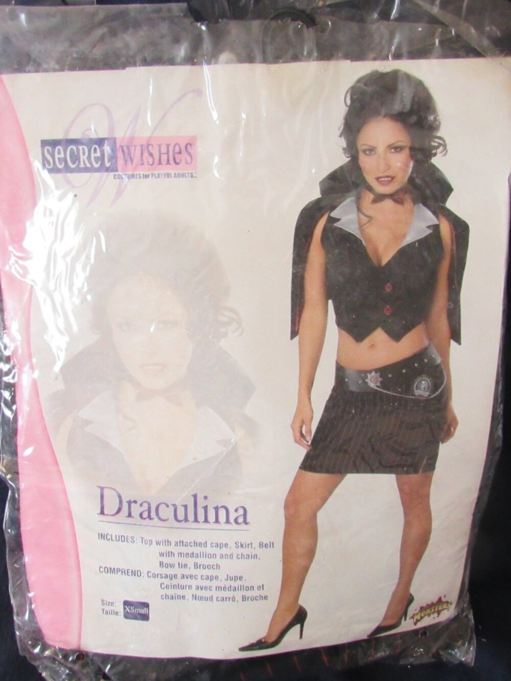 Halloween Costume Draculina size XS